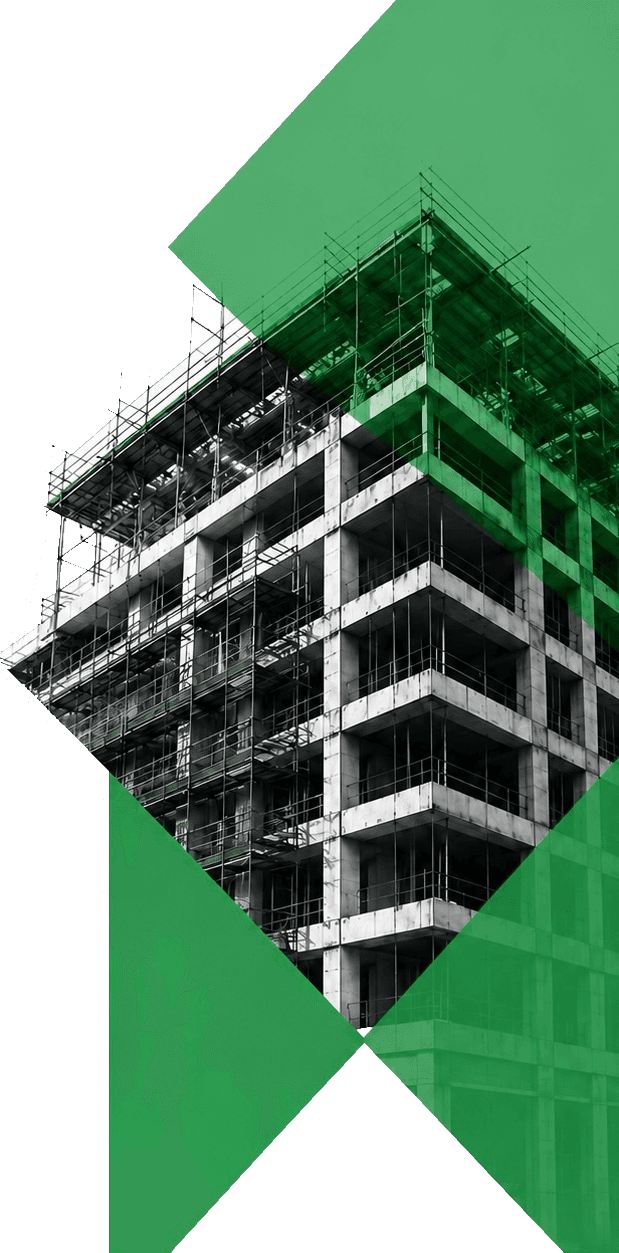 Commercial building under construction